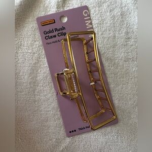 Kitsch Gold Claw Clip